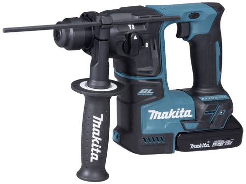 Makita SDS-Plus-Akku-Bohrhammer 18V 2Ah Li-Ion inkl. 2. Akku, inkl. Koffer von Makita