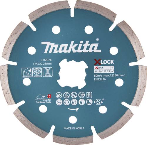 Makita E-02076 Diamanttrennscheibe 125mm 1St. von Makita