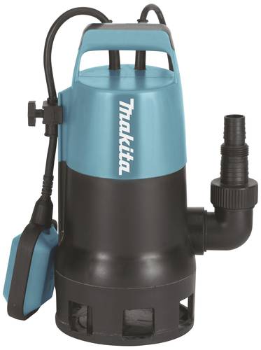 Makita PF0410 Schmutzwasser-Tauchpumpe mit Schutzkontaktstecker 8400 l/h von Makita