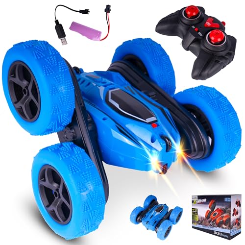 MalPlay Fernsteuerung Auto Twister Drift Stuntman Blau Reichweite bis 15 Meter ab 5 Jahren von MalPlay