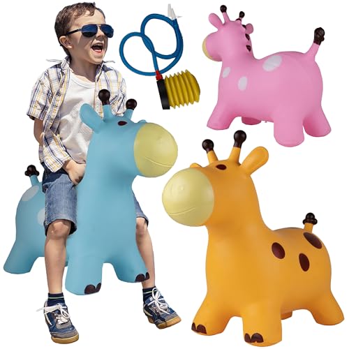 MalPlay Hüpftier Giraffe Hopper für Kinder mit Pumpe Springende Spielzeuge ab 3 Jahren MalPlay Hüpftier Giraffe Hopper für Kinder mit Pumpe Springende Spielzeuge ab 3 Jahren von MalPlay