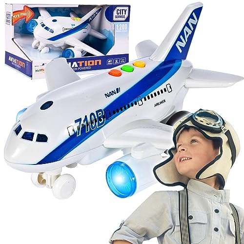 MalPlay Interaktives Flugzeug mit Licht und Sound | Elektronische Lernspielzeug | Kinder ab 3 Jahren Elektronische Lernspielzeug MalPlay Interaktives Flugzeug mit Licht und Sound | Elektronische Lernspielzeug | Kinder ab 3 Jahren Elektronische Lernspielzeug von MalPlay