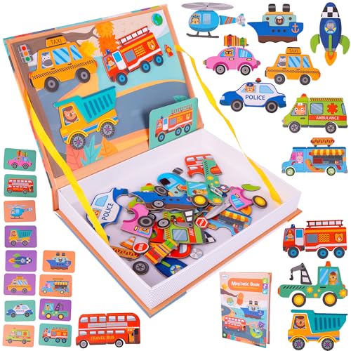 MalPlay Rätsel magnetisches Puzzle Buch Fahrzeuge auf Magnet 65 Teile ab 3 Jahre Geschenk MalPlay Rätsel magnetisches Puzzle Buch Fahrzeuge auf Magnet 65 Teile ab 3 Jahre Geschenk von MalPlay