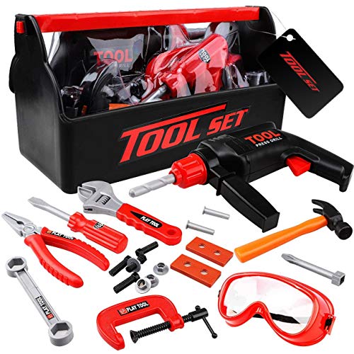 MalPlay Werkzeugkoffer Spielwerkzeug | Werkzeugkasten Kinder | Mit Schraubendreher und -schlüssel Bohrmaschine | für Kleinkinder ab 3 Jahren MalPlay Werkzeugkoffer Spielwerkzeug | Werkzeugkasten Kinder | Mit Schraubendreher und -schlüssel Bohrmaschine | für Kleinkinder ab 3 Jahren von MalPlay