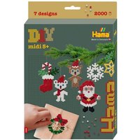 Hama 3455 - DIY Bügelperlen Midi 5+, Motiv Weihnachtszauber, Geschenkpackung, 2000 Stück Hama 3455 - DIY Bügelperlen Midi 5+, Motiv Weihnachtszauber, Geschenkpackung, 2000 Stück von Malte Haaning Plastic A/S, Dänemark