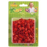 HAMA Maxi Blister-Packung mit 250 Perlen Rot HAMA Maxi Blister-Packung mit 250 Perlen Rot von Hama