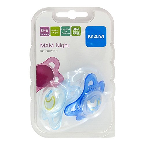 MAM Night Silikon 0-6 Monate 2 St MAM Night Silikon 0-6 Monate 2 St von MAM