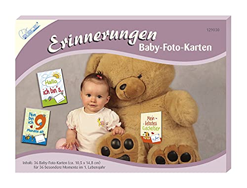 Mammut 129030 - 3D Erinnerungen-Baby Fotokarten, Mehrfarbig von Mammut Spiel & Geschenk