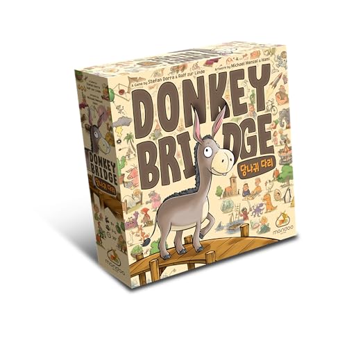 Mandoo Games Donkey Bridge - Kartenspiel - Englisch von Mandoo Games