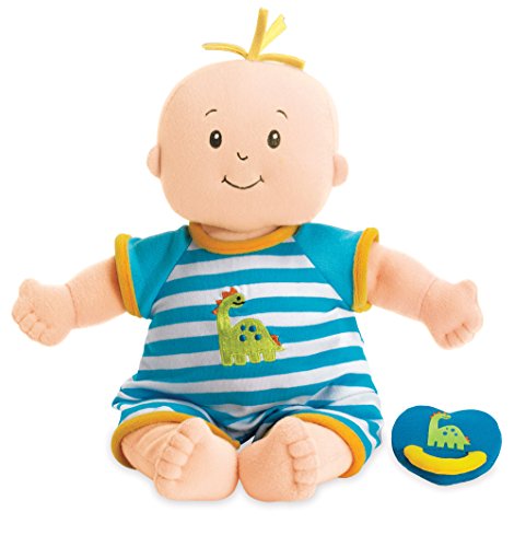 Manhattan Toy 143780 Baby Stella Boy weiches erstes Babypuppe für Alter ab 1 Jahr, 15, Blau von Manhattan Toy