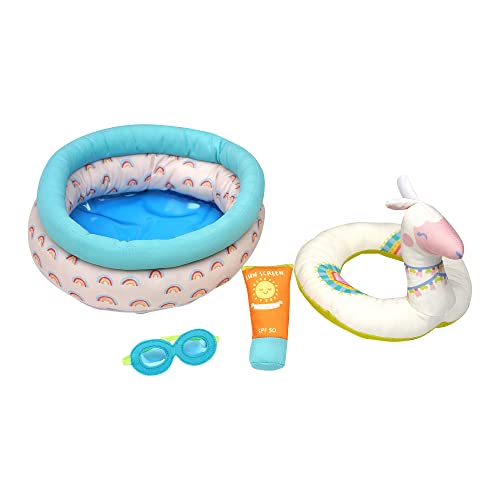 Manhattan Toy Stella Collection Poolparty 4-teiliges Babypuppen-Poolspielset für 30,48 cm und 38,1 cm große Stella-Puppen von Manhattan Toy