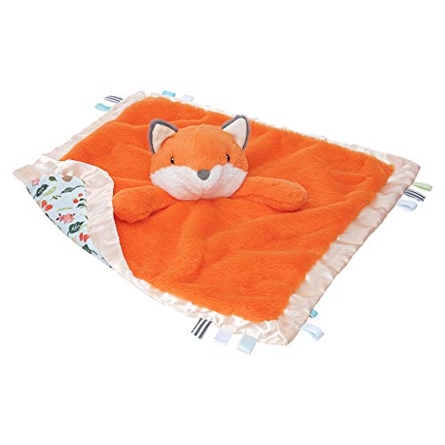 Manhattan Toy 161670 Fairytale Kuschelfuchs Kuscheldecke Ultra-weiche beruhigende Baby Lovey, x 48,26 cm, Mehrfarbig von Manhattan Toy