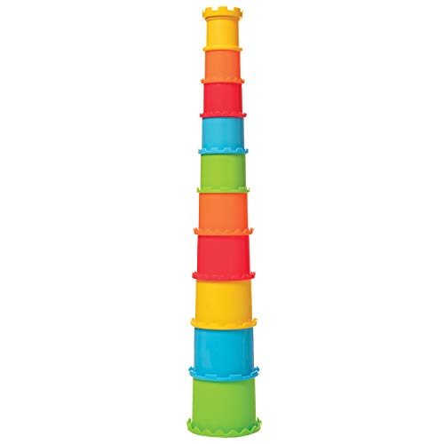 Manhattan Toy 217200 Stack + Smash Aktivitätsspielzeug für Vorschulkinder, Multi von Manhattan Toy