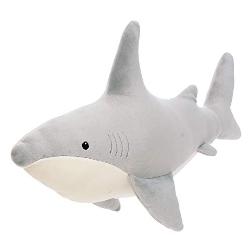 Manhattan Toy Snarky Sharky Velveteen Sea Life Toy Shark Kuscheltier, 40,64 cm von Manhattan Toy
