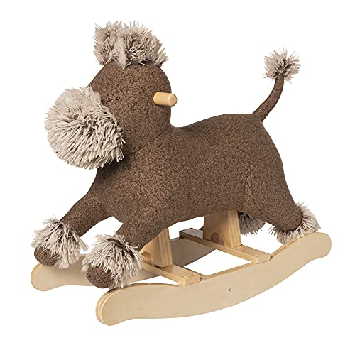 Manhattan Toy Terrier Plüsch Hund Holz Schaukel Spielzeug von Manhattan Toy