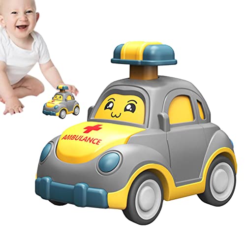 Manolyee Kleinkindautos Spielzeug, Niedliche Autos zum Zurückziehen, Fahrzeug Spielzeug Gastgeschenke Press and Go Auto für Kinder Jungen Mädchen Kindergeburtstagsgeschenk von Manolyee