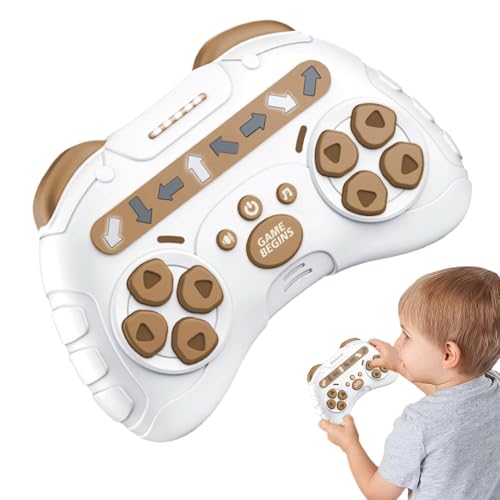 Manolyee Speed ​​Push Game Machine, Push Game Fidget Toy,Fidget Sensorisches Spielzeug | Handheld-Fidget-Game-Controller, interaktives Push-Konsolenspiel für , Mädchen, Teenager von Manolyee