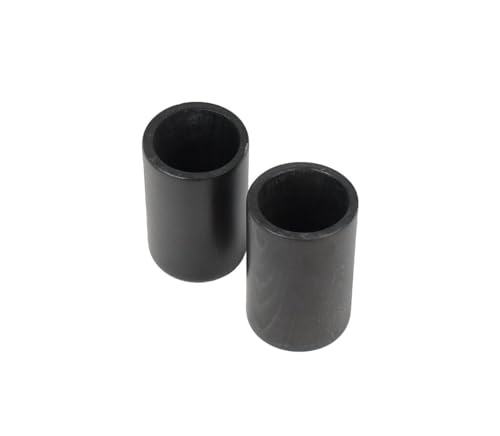 Manopoulos Handcrafted Premium Wooden Dice Cups - Set of 2 - Black von Manopoulos