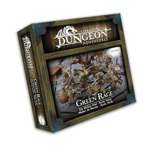 Mantic Entertainment Terrain Crate Dungeon Adventures: Green Rage von mantic