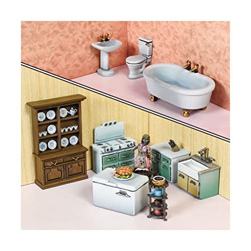 TerrainCrate: Badezimmer & Küche Miniaturen von mantic