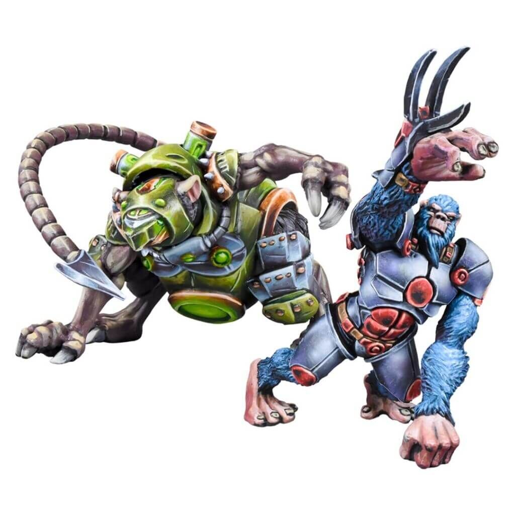 Overdrive: Gnaw vs Alpha Simian - engl.