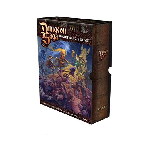 Mantic Games MGDS01 Dungeon Saga Die Zwergenkönige Quest Fantasy 28mm Mini Abenteuer Strategie Brettspiel von Mantic