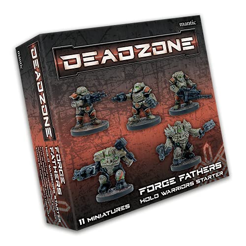 Mantic Spiele Deadzone Forge Father Hold Warriors Starter, unbemalt, MGDZF103 von mantic