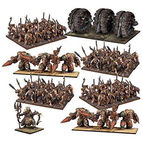 Unbekannt Games Kings of War Ratkin Mega Army MGKWRK102 von mantic