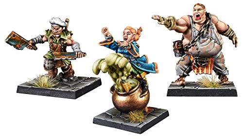 mantic Kings of War Halfling Heroes von mantic