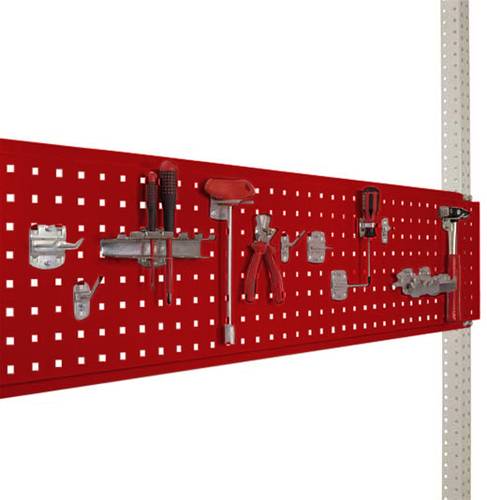 Manuflex AS1702.3003 Werkzeug-Lochplatte für PACKPOOL, Nutzhöhe = 300 mm. Für Tischbreite 1500mm von Manuflex