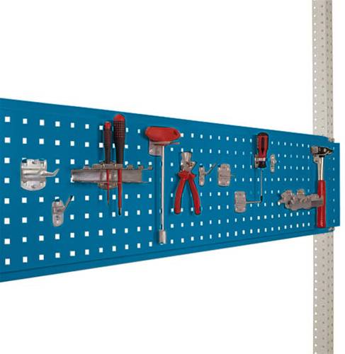 Manuflex AS1702.5007 Werkzeug-Lochplatte für PACKPOOL, Nutzhöhe = 300 mm. Für Tischbreite 1500mm von Manuflex