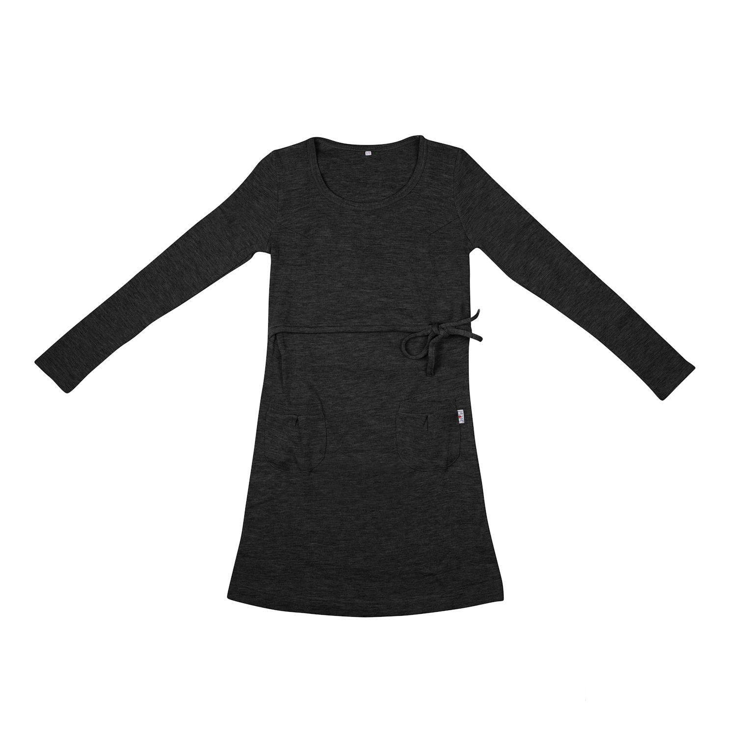 MaM Motherhood Tunika aus Wolle - L / XL Foggy Black MaM Motherhood Tunika aus Wolle - L / XL Foggy Black von ManyMonths