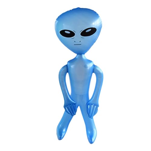 Aufblasbares Alien,35 Zoll Aufblaspuppe Aufblasbarer Alien Marsmann Aufblasbarer Geist Halloween Alien Raumschiff Partys Zubehör Alien Inflatable Halloween Dekorationen von Maodom