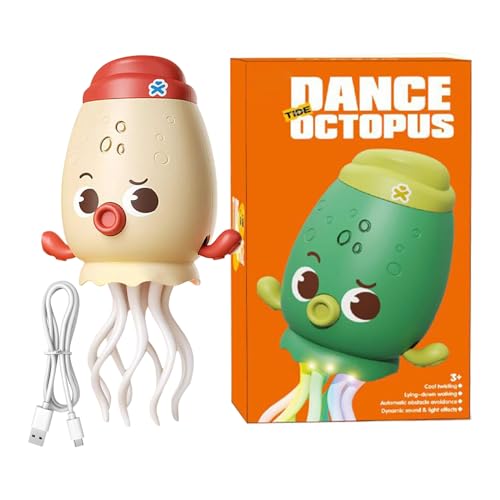 Maodom Elektrischer Tanzspaß | Kinder Tanzender Oktopus Musikspielzeug - Hindernisvermeidung Sensor Beruhigende Tierfigur Für Kindergarten Weihnachten Ostern Boden-Aktivspielzeug Maodom Elektrischer Tanzspaß | Kinder Tanzender Oktopus Musikspielzeug - Hindernisvermeidung Sensor Beruhigende Tierfigur Für Kindergarten Weihnachten Ostern Boden-Aktivspielzeug von Maodom