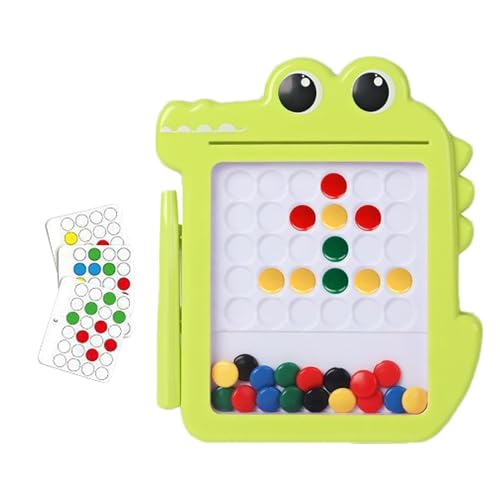 Maodom Magnettafel für Kinder, Magnetisches Zeichenbrett für Kinder | Magnetisches Perlen-Zeichenbrett für Kleinkinder - Magnetisches Stift-Zeichenbrett-Puzzle für Kinder, Lernspielzeug für Kinder im von Maodom