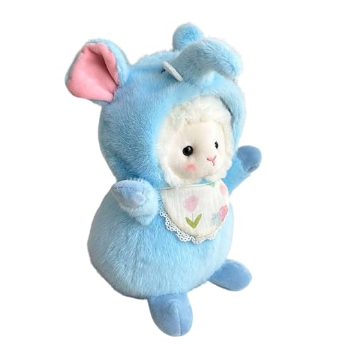 Maodom Plüsch Schaf Lamm Kuscheltier - Kuscheltier Lamm für Babys und Kleinkinder | 25 cm Süßes Schaf Mit Hut Puppe Geschenk Mädchen Junge Ostern Schlafzimmer Dekoration Maodom Plüsch Schaf Lamm Kuscheltier - Kuscheltier Lamm für Babys und Kleinkinder | 25 cm Süßes Schaf Mit Hut Puppe Geschenk Mädchen Junge Ostern Schlafzimmer Dekoration von Maodom