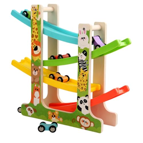 Maodom Rennstrecke für Kleinkinder,Autostrecke für Kleinkinder | Ramp Racer Spielzeug,Rennstrecken-Autorampe, Spielzeug, motorische Fähigkeiten, Rennstrecken, Autorampe, Fahrzeug-Spielsets für Kinder von Maodom