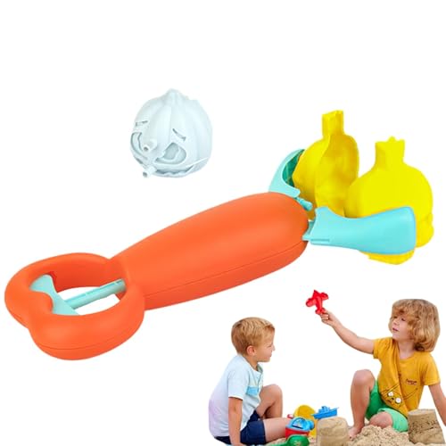 Maodom Schneespielzeug für Kinder,Reise-Strandspielzeug - Strandspielzeug für Kinder mit abnehmbarem Clip,Outdoor-Aktivitäten, Schneekampfspiel, Familienspiele, Strandzubehör für Kinder und Erwachsene von Maodom