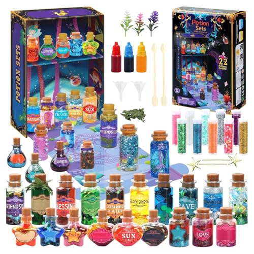 Maodom Zaubertrank Set | Bastelset Zum Zaubertränke Brauen Im Freien | Kunst Bastelset Mit Flaschen Für Kinder Mädchen Familien Geburtstag Kreative Aktivitäten Maodom Zaubertrank Set | Bastelset Zum Zaubertränke Brauen Im Freien | Kunst Bastelset Mit Flaschen Für Kinder Mädchen Familien Geburtstag Kreative Aktivitäten von Maodom