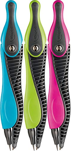 Maped 191510 - ergonomischer Anfänger-Zirkel KID´Z - blau, pink, grün Maped 191510 - ergonomischer Anfänger-Zirkel KID´Z - blau, pink, grün von Maped