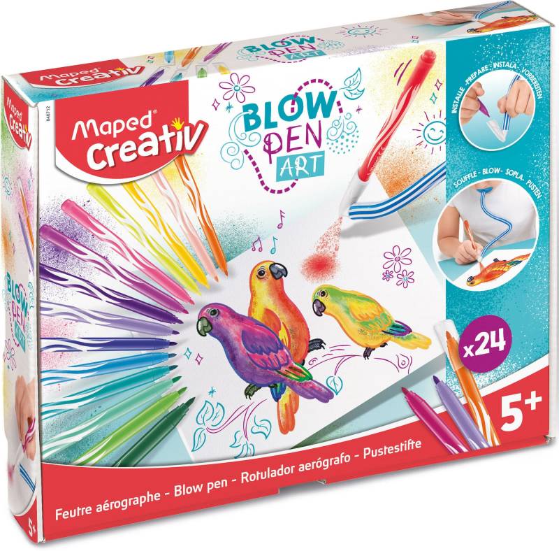 Maped Creativ Bastelset Blowpen Art Basic von Maped