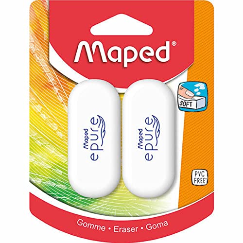 Maped - effizienter, weicher Radierer EPURE - 2x Stück Maped - effizienter, weicher Radierer EPURE - 2x Stück von Maped