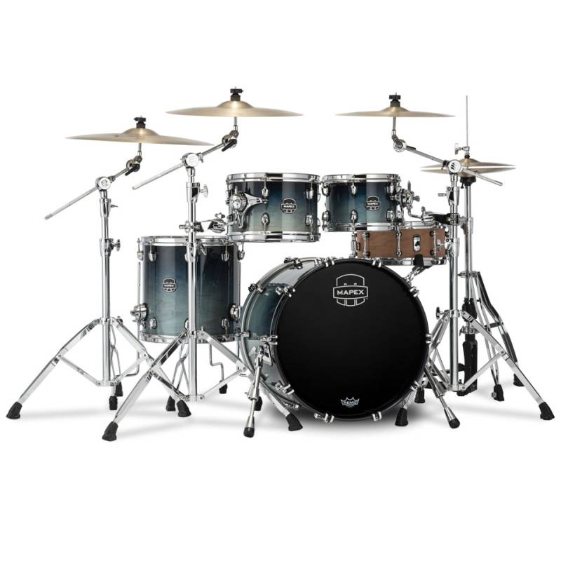 Mapex Saturn 20" Teal Blue Fade 4 Pcs. Jazz Shell Pack Schlagzeug von Mapex