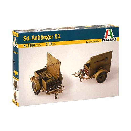 Italeri 8001283064507 6450 - SonderanhM-dnger 51, 2 Pieces von Italeri