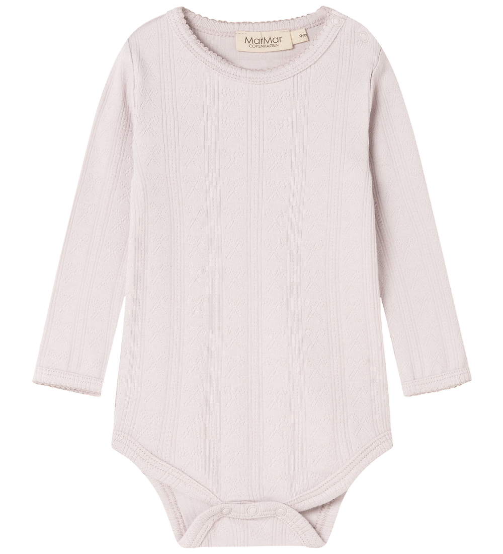 MarMar Body l/ä - Modal/Pointelle - Benedicte - Violett Dust - MarMar - 68 - Body L/Ä MarMar Body l/ä - Modal/Pointelle - Benedicte - Violett Dust - MarMar - 68 - Body L/Ä von MarMar