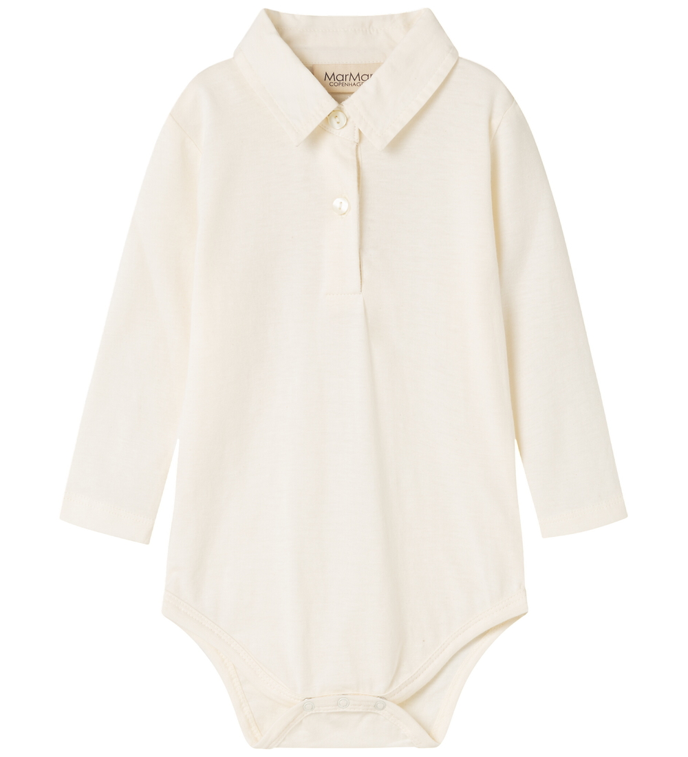 MarMar Body l/ä - Polo - Beko - Sanft White - MarMar - 68 - Body L/Ä MarMar Body l/ä - Polo - Beko - Sanft White - MarMar - 68 - Body L/Ä von MarMar