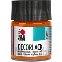 Marabu 113005013 Marabu Decorlack Acryl Orange 013, 50 ml von Marabu