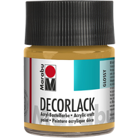 Marabu 113005784 Marabu Decorlack Acryl Metallic-Gold 784, 50 ml von Marabu