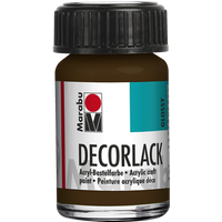 Marabu 113039045 Marabu Decorlack Acryl Dunkelbraun 045, 15 ml von Marabu