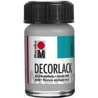 Marabu 113039078 Marabu Decorlack Acryl Metallic-Silber 782, 15 ml von Marabu